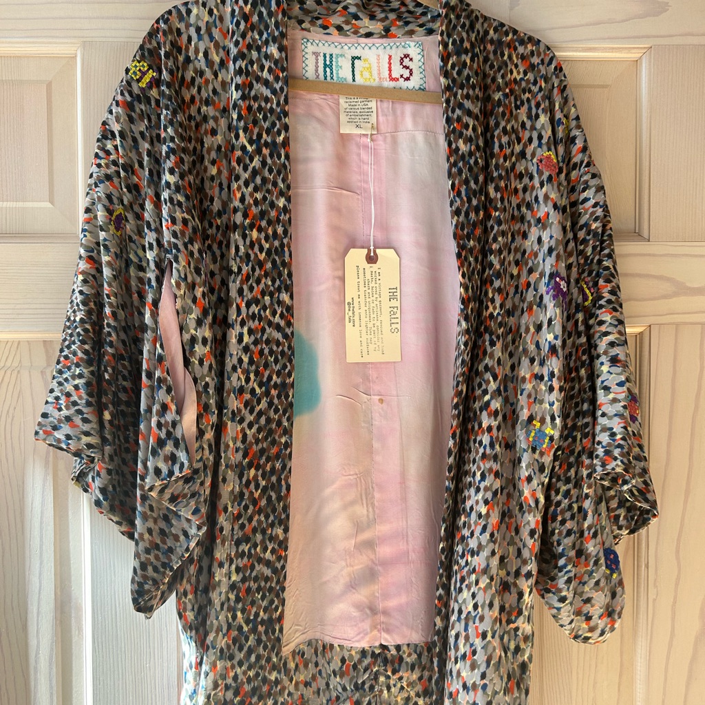 Vintage Kimono By The Falls